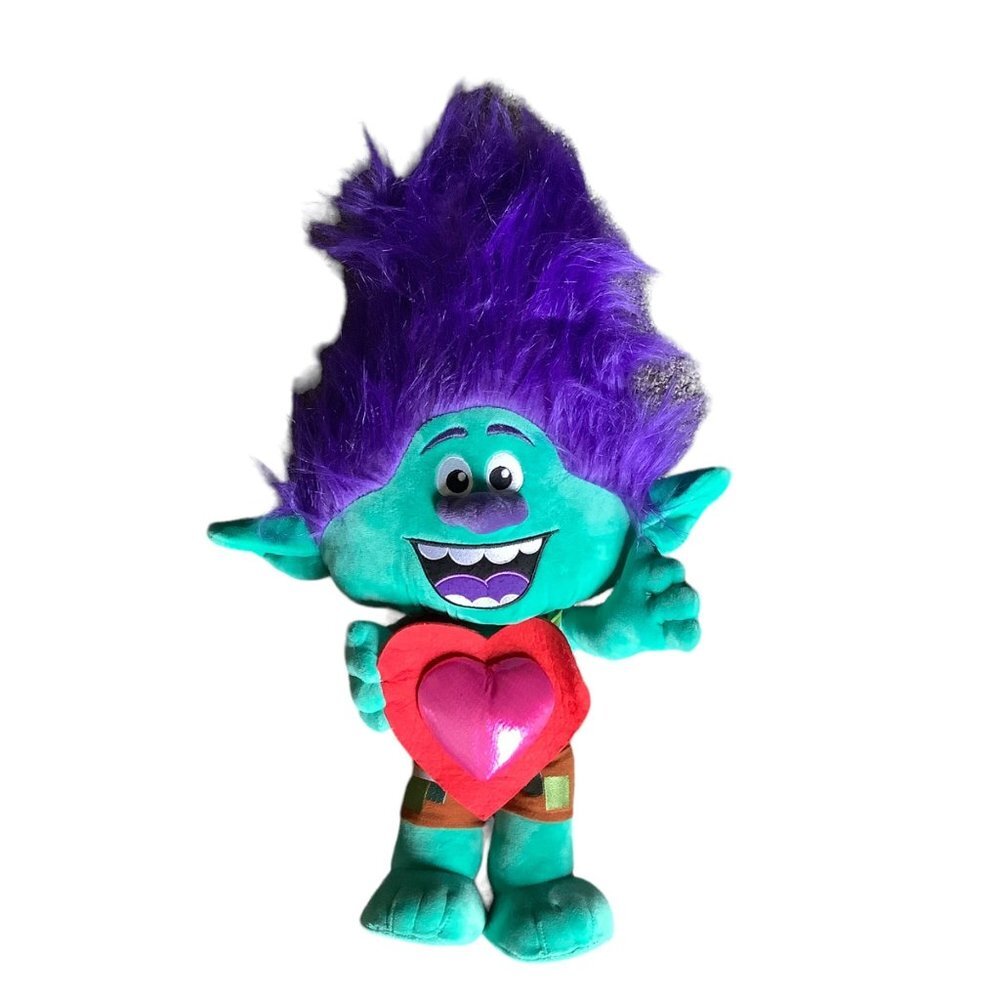 DreamWorks Trolls Branch with Heart Valentine Greeter‎ Big Plush Doll Toy 26"